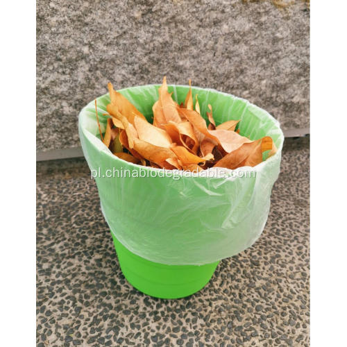 ASTM D6400 Kompostowalne plastikowe torby na odpady z gospodarstw domowych